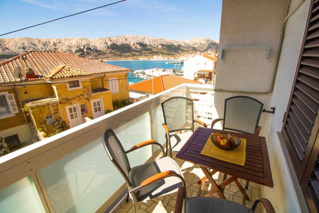 Apartment Mario With Terrace And Sea View Baska  Exterior photo
